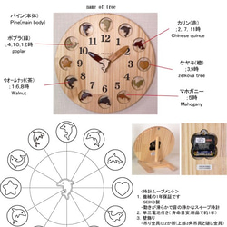 幸運と癒しのイルカ時計　25ｃｍ丸 5枚目の画像