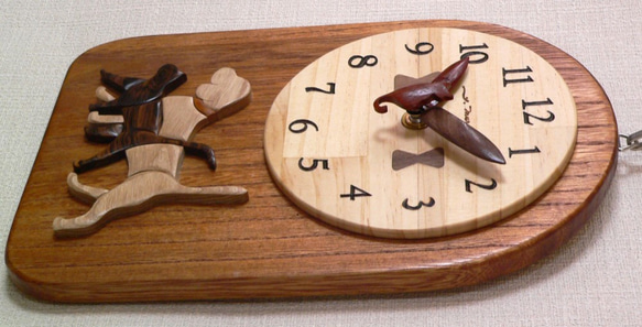 Dog &amp; Cat Clock Friends * 只有實際產品 第4張的照片