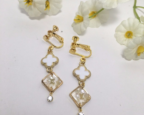 【シャンデリア風♡】Louis Vuitton★イヤリング ゴージャス☆【LOUIS VUITTON】シャンデリアイヤリング ピアス