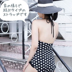 [Swimwear] Classic Dot One Piece 第4張的照片