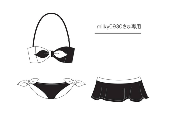 【水着】milky0930さま専用 2枚目の画像