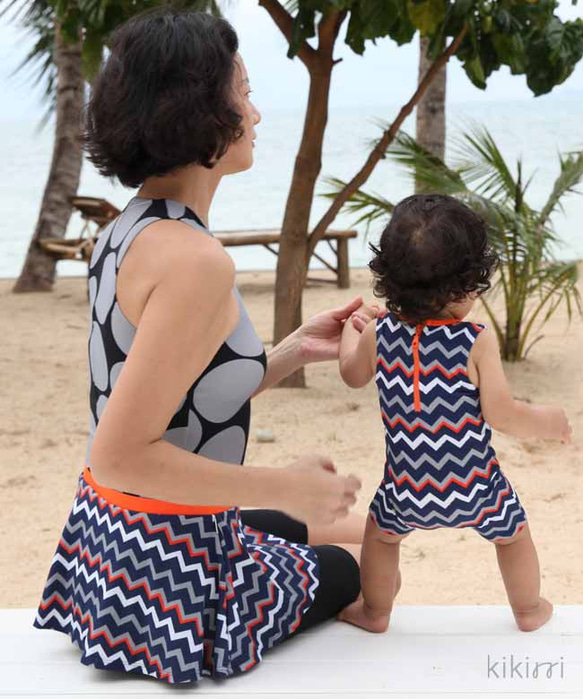 [Swimwear] With Mom♪ Baby Swimming Set 第3張的照片