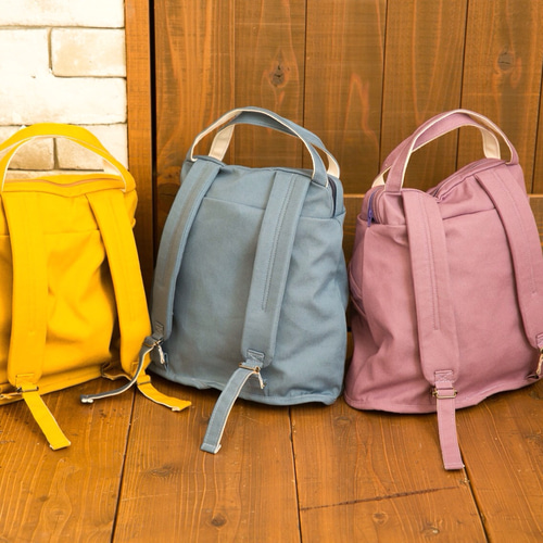 子供用 シンプルなキッズリュック 11号帆布 その他入園グッズ Tony工房