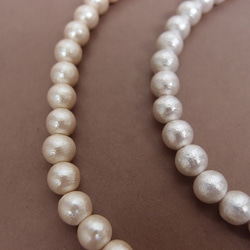 2色展開♪コットンパールネックレス 3枚目の画像