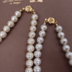 2色展開♪コットンパールネックレス 5枚目の画像