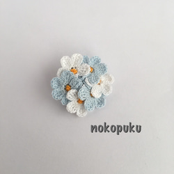 [でこ]　レース編みのブーケ Beautiful and Easy ] Crochet Flower bouquet turn into