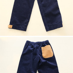 corduroy pants　deep sea navy 第3張的照片