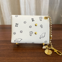 petit wallet " piglet & florets " 第2張的照片