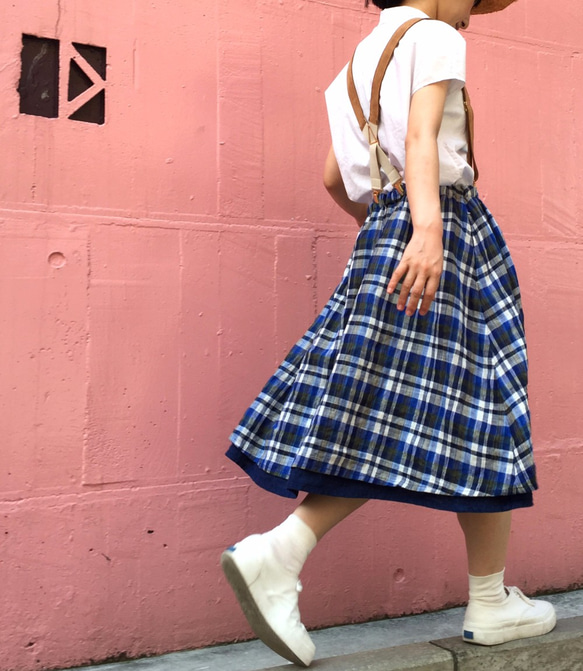 two tone 2way skirt 第6張的照片