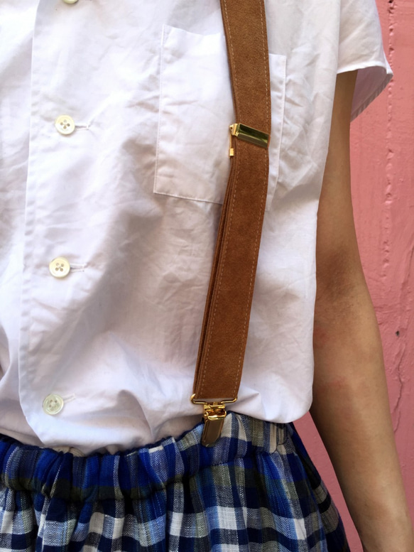 suspenders “ 3 tone rough belt ” 第7張的照片