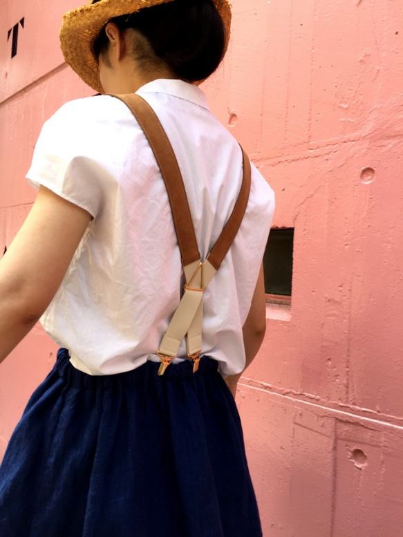 suspenders “ 3 tone rough belt ” 第6張的照片