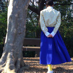 one tone gather skirt 第5張的照片