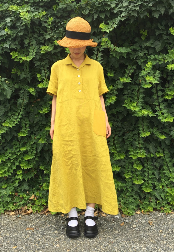 linen one-piece　“ 1tone chic 1piece  ” 第4張的照片