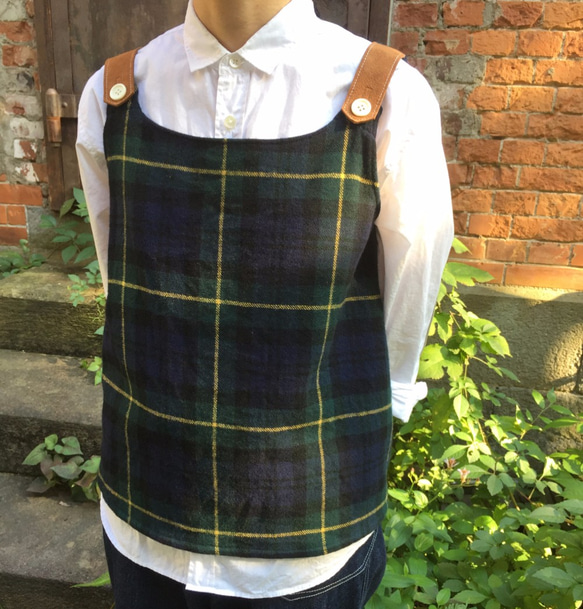 wool check rough tops 第7張的照片