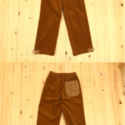 corduroy pants　chick orange 第3張的照片