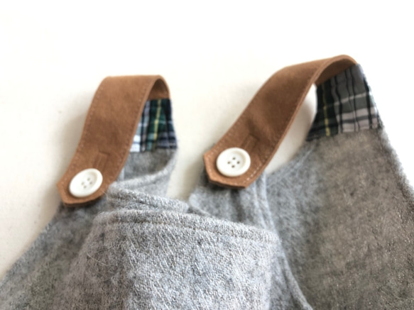 French linen × Shetland wool  tops 第2張的照片