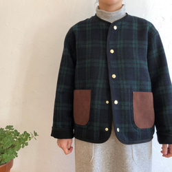 reversible wool cardigan 第2張的照片