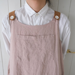 two tone rough one piece pink gray 第2張的照片