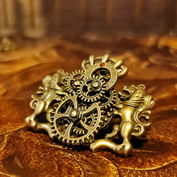 スチームパンク ブローチ QUE 通販 9162428｜Creema(クリーマ)