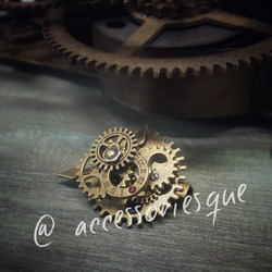スチームパンク ブローチ QUE 通販 9162428｜Creema(クリーマ