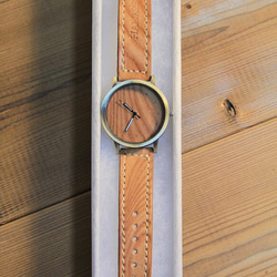 【※受注生産】s-watch / wood pattern Beige　 5枚目の画像