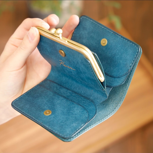小さい がま口財布 / ペトローリオ【受注制作】 その他ミニ財布