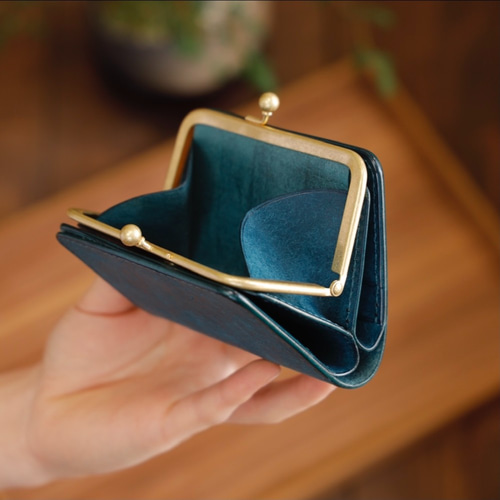 小さい がま口財布 / ペトローリオ【受注制作】 その他ミニ財布