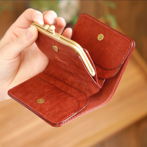 小さい がま口財布 / コッチネーラ【受注制作】 その他ミニ財布