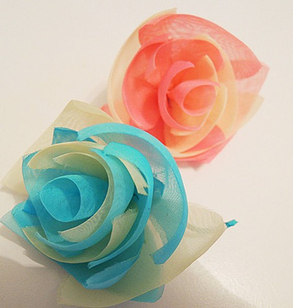 【セール中】2tone rose (ブルー) 4枚目の画像