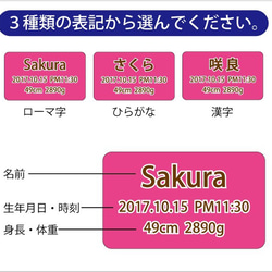 名入れ・お名前キーホルダー 5枚目の画像