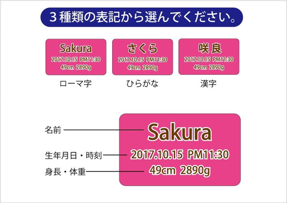 名入れ・お名前キーホルダー 5枚目の画像