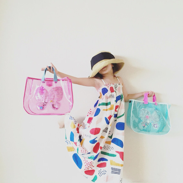 kids poolbag girl's 2枚目の画像