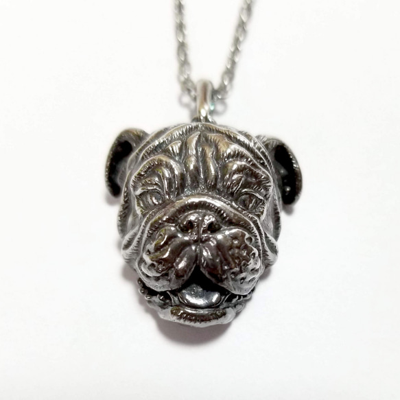 ブルドッグ　フェイスペンダント（BULLDOG　BUHI ） 1枚目の画像