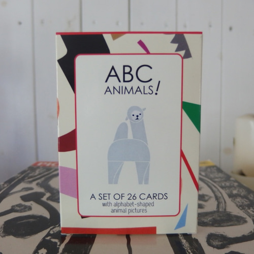 ☆約33%OFF☆ABCアニマルズカードセット（ケース付き）☆動物が