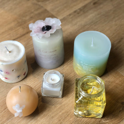 80%off candle 6点　Cセット 1枚目の画像