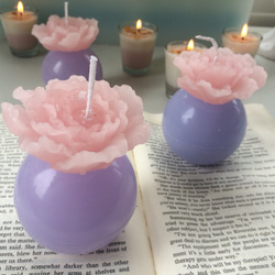 Peony ball candle 第4張的照片