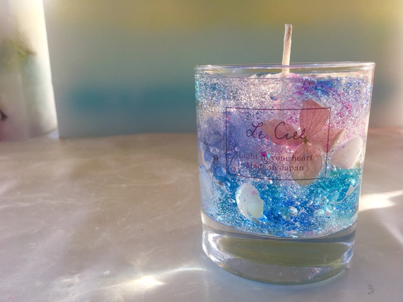 水の世界 water world Candle 2枚目の画像