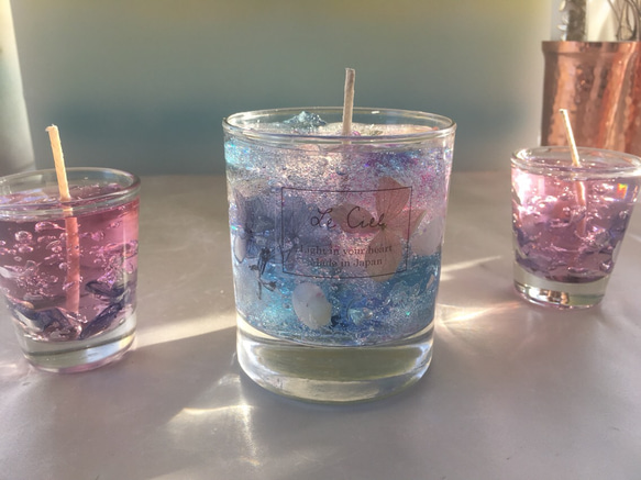 水の世界 water world Candle 4枚目の画像