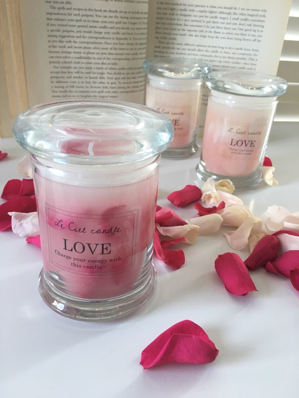 Love Rose blessing candle 1枚目の画像