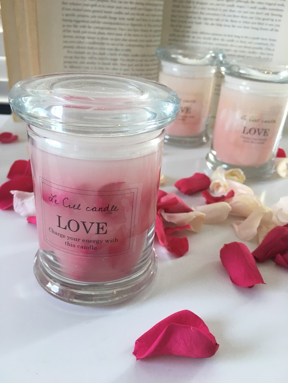 Love Rose blessing candle 2枚目の画像