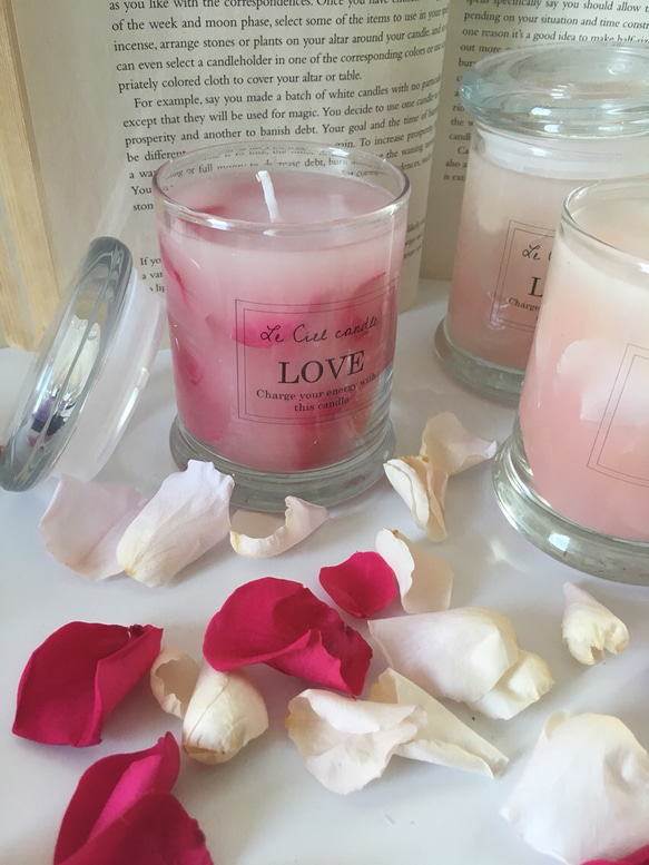 Love Rose blessing candle 3枚目の画像