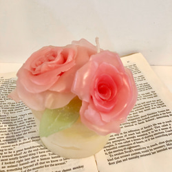 薔薇のキャンドル　母の日ギフト 3枚目の画像