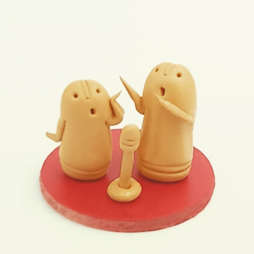 マッチョ はにわ その他置物 こねこね 通販 11444962｜Creema(クリーマ)