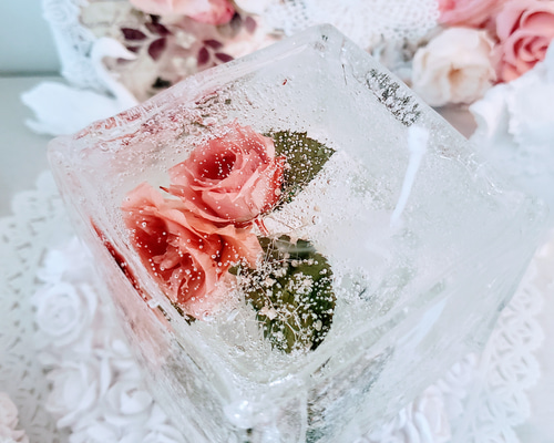 専用　ハンドメイドキャンドルホルダー　キャンドル　薔薇キャンドル 1_7590f931f8af587bf7461414e881