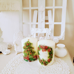 NIKKO クリスマス キャンドルホルダー 2点セット 未使用 新作【 スクエアキャンドルホルダー White 】クリスマスギフトに