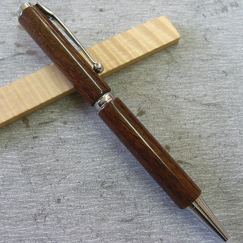 胡桃】 木軸ボールペン ブラックウォールナット（鬼胡桃）【即日発送