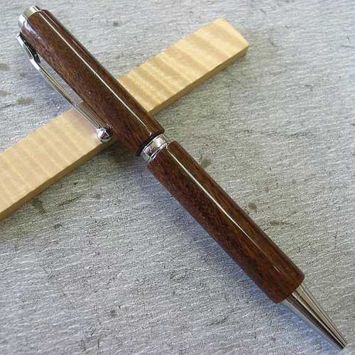 胡桃】 木軸ボールペン ブラックウォールナット（鬼胡桃）【即日発送