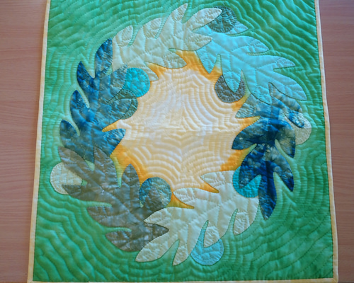 ハワイアンキルトタペストリー　 1 5 0 サイズ ハワイアンキルトタペストリー 1 5 0 サイズ ハワイアンキルト