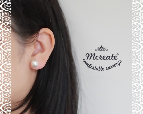 福耳さん専用 福耳さんのイヤーカフイヤリング コットンパール＆14kgfのイヤリング