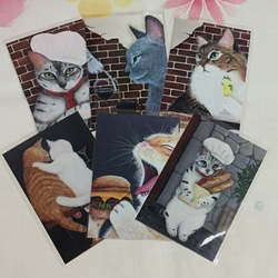 箱入り猫（娘)　油絵　オリジナル　手描き　原画 楽天市場】CAT ART shu yamamoto シュー・ヤマモト プリント
